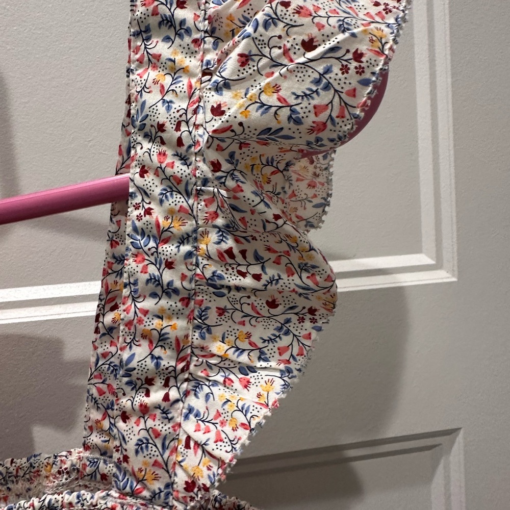 Old Navy NWT Cropped Colorful Smocked Tank Top - Picture 7 of 7